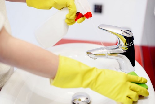 Reviewing a carpet cleaning issue with notes and evidence