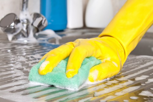 Domestic cleaner supporting a modern flat in E16