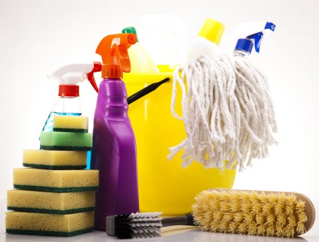 Deep cleaning tasks for kitchens and bathrooms in E16